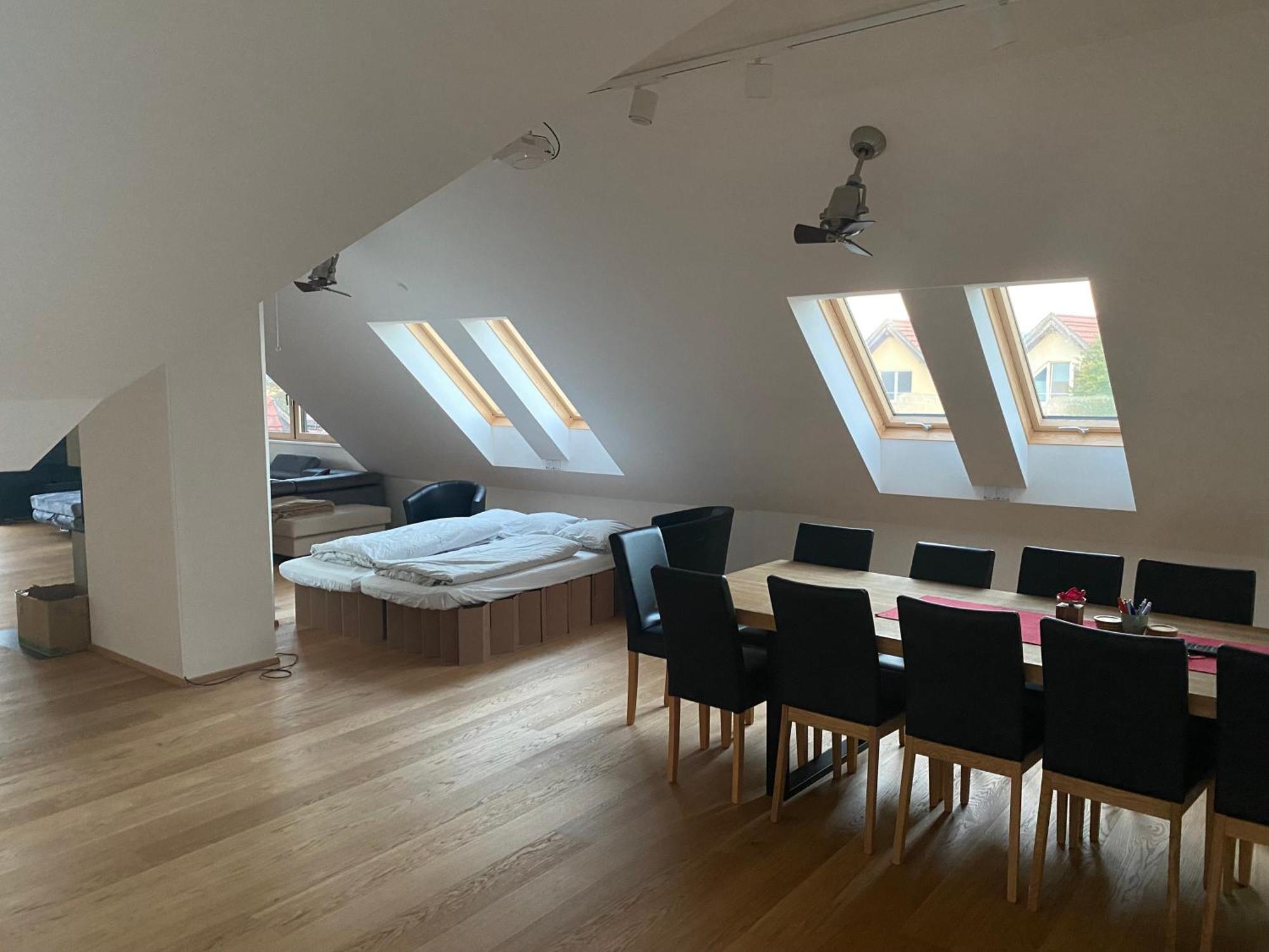 Salzburg-Loft Im Stadtteil Leopoldskron-Moos 120Qm Mit Balkon & Untersbergblick Exteriör bild
